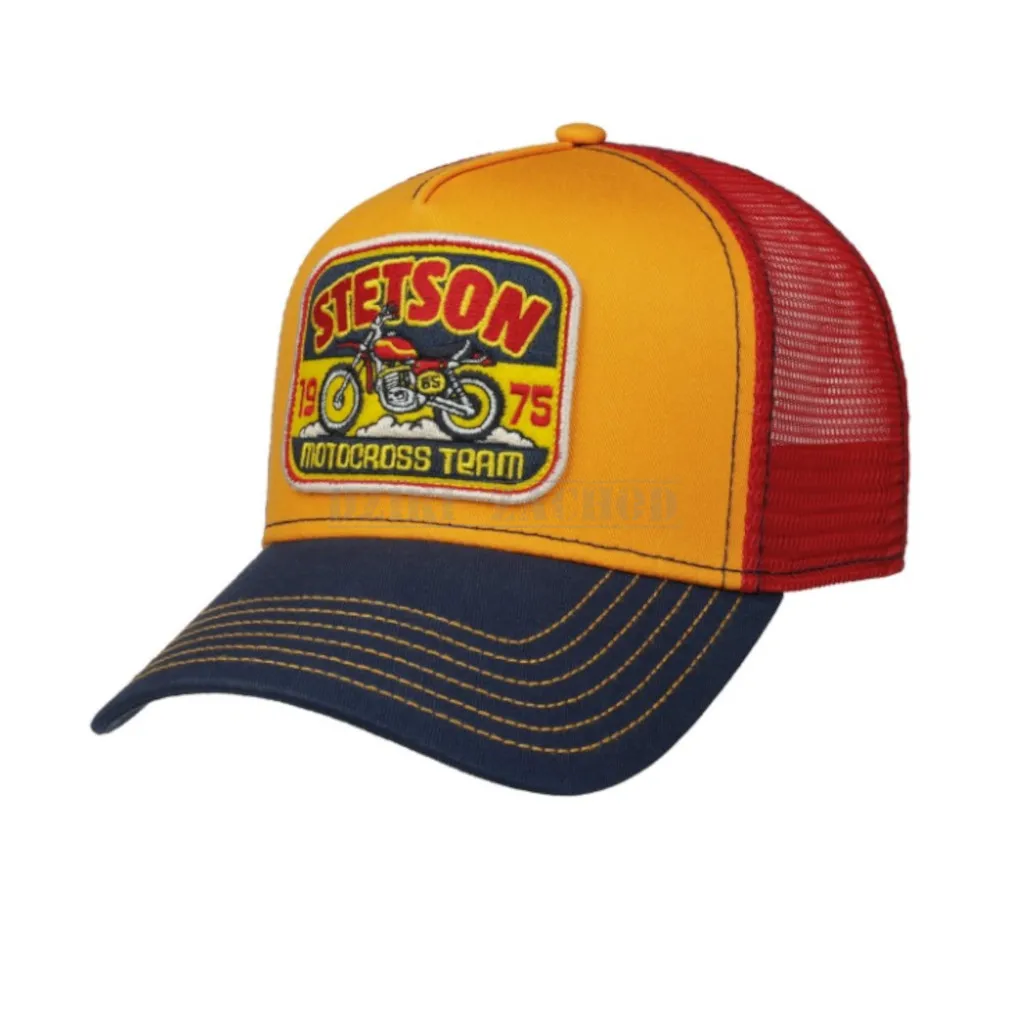 Czapka z daszkiem STETSON trucker MOTOCROSS TEAM