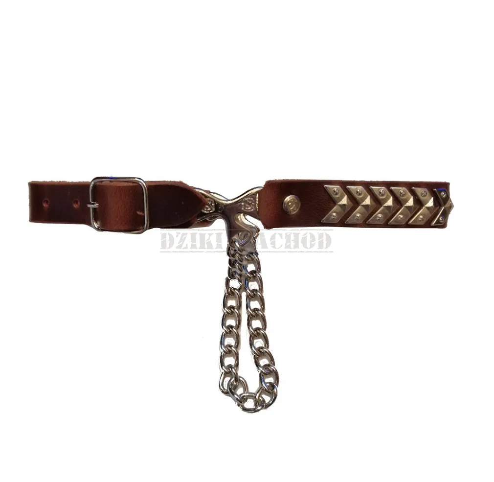 SENDRA paski do kowbojek strzałki marron