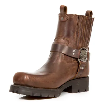 NEW ROCK M.7605-S20 ALASKA CUERO - 4