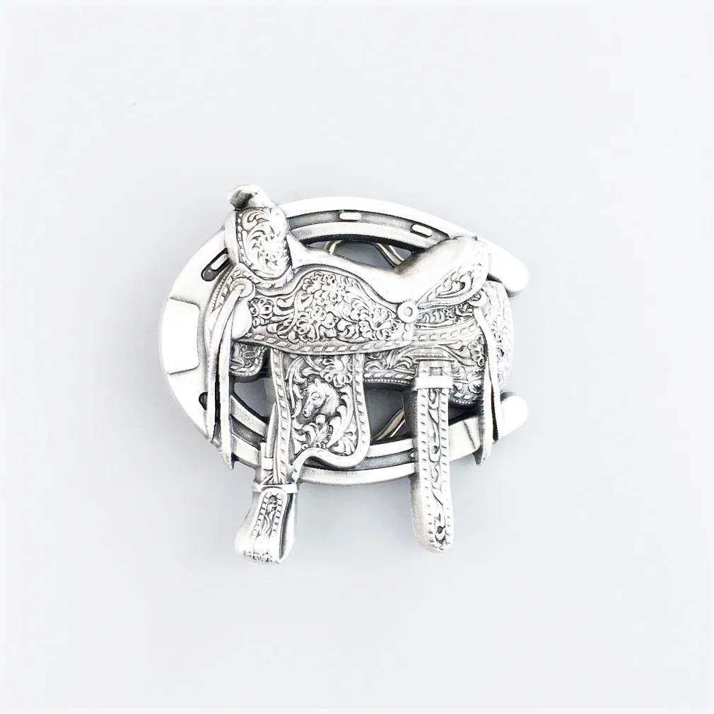 klamra do paska srebrzona SIODŁO