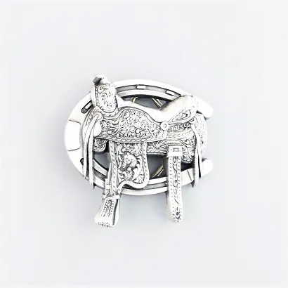 klamra do paska srebrzona SIODŁO