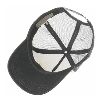 czapka z daszkiem STETSON trucker  AMERICAN black - 3