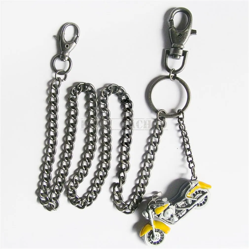 łańcuch do portfela z brelokiem V