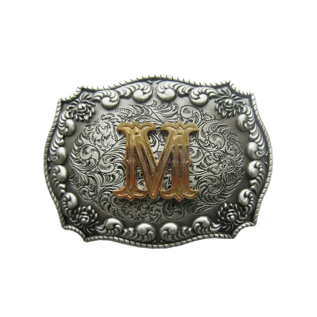 klamra do paska inicjał M