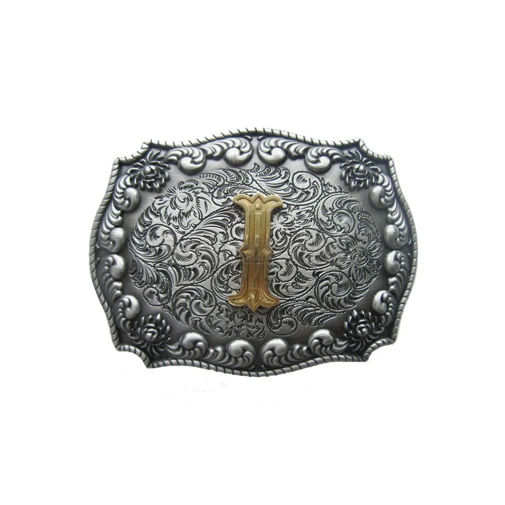 klamra do paska inicjał I