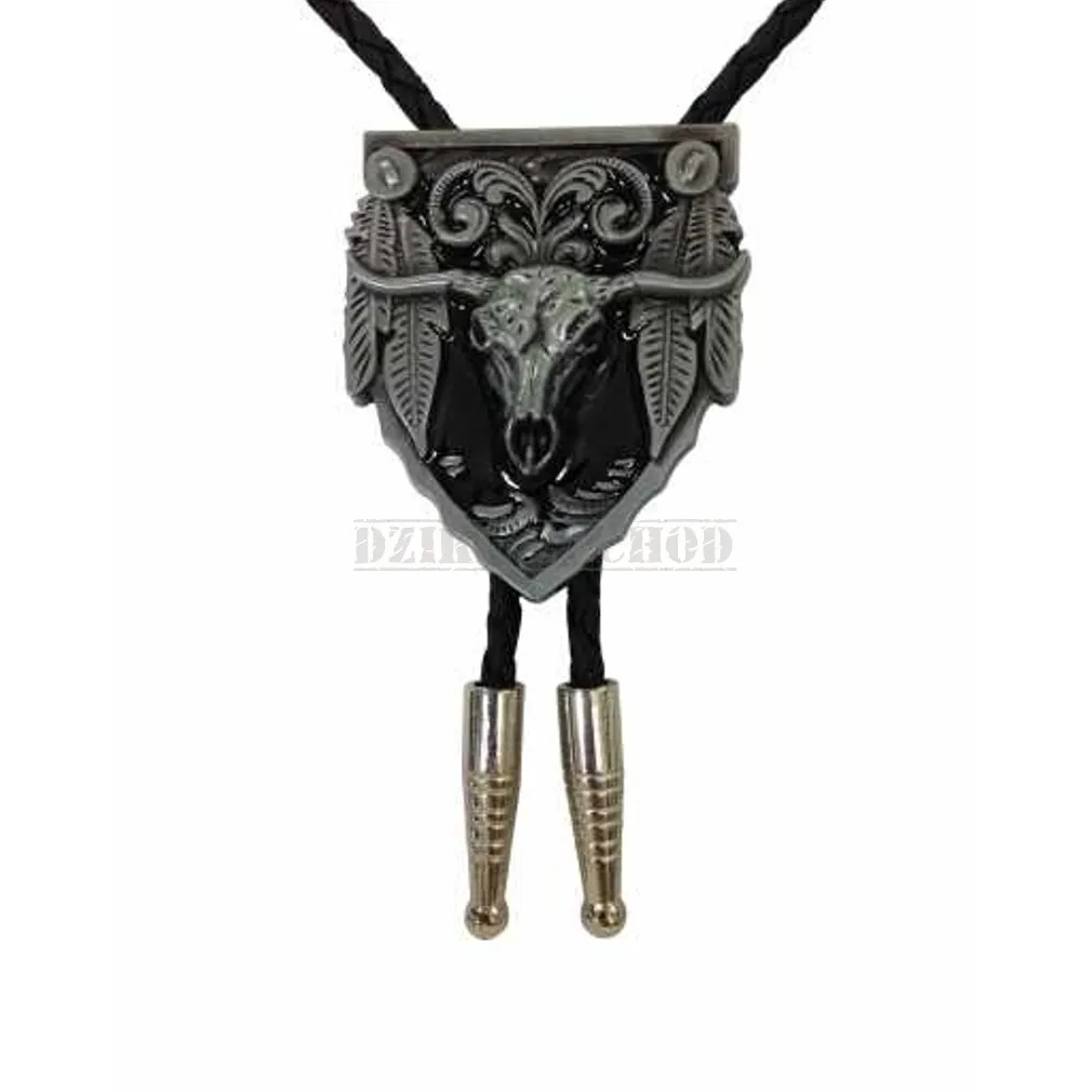 bolo krawat kowbojski CZASZKA BAWOŁA