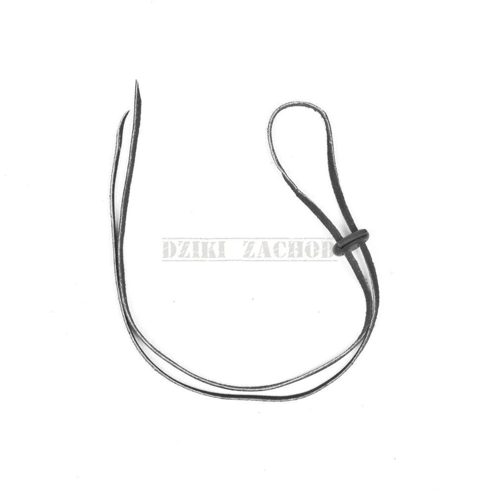 rzemień pod brodę czarny