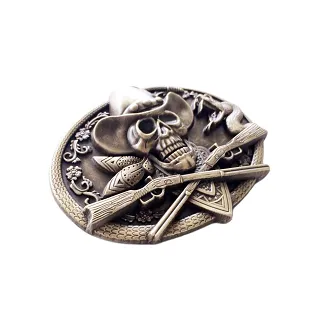 klamra do paska COWBOY/SCULL - 2