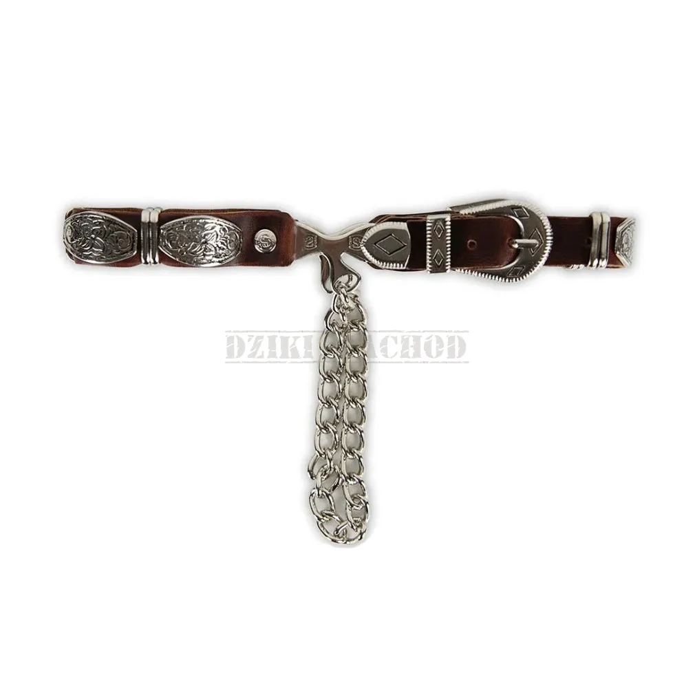 SENDRA paski do kowbojek concha marron