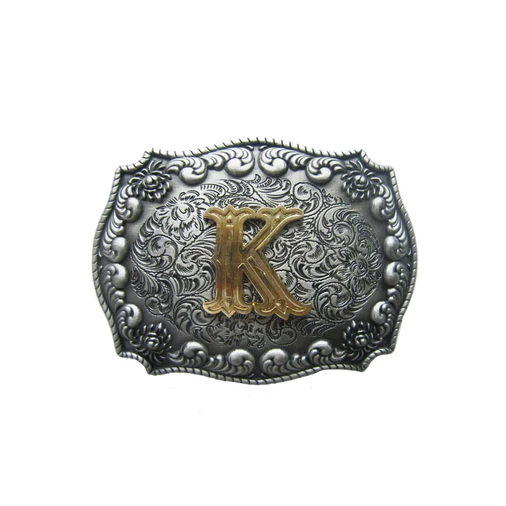 klamra do paska inicjał K