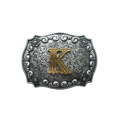 klamra do paska inicjał K