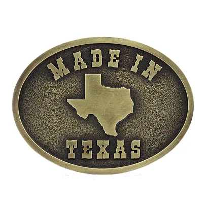 klamra do paska MONTANA MADE IN TEXAS mosiądz