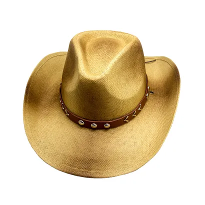 kapelusz słomkowy OTOK Z NITAMI