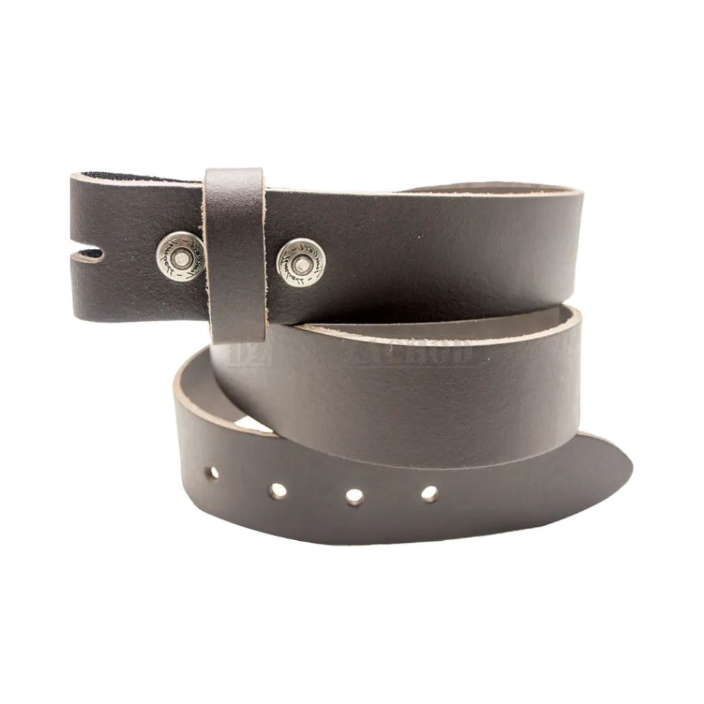 pasek do klamer brązowy