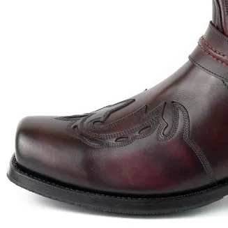 MAYURA INDIAN 2471 BURGUND/NEGRO - 5