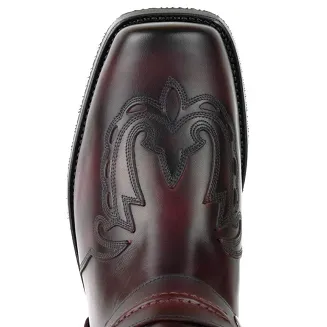 MAYURA INDIAN 2471 BURGUND/NEGRO - 7