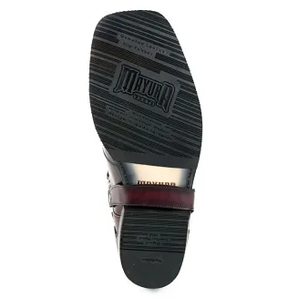 MAYURA INDIAN 2471 BURGUND/NEGRO - 8