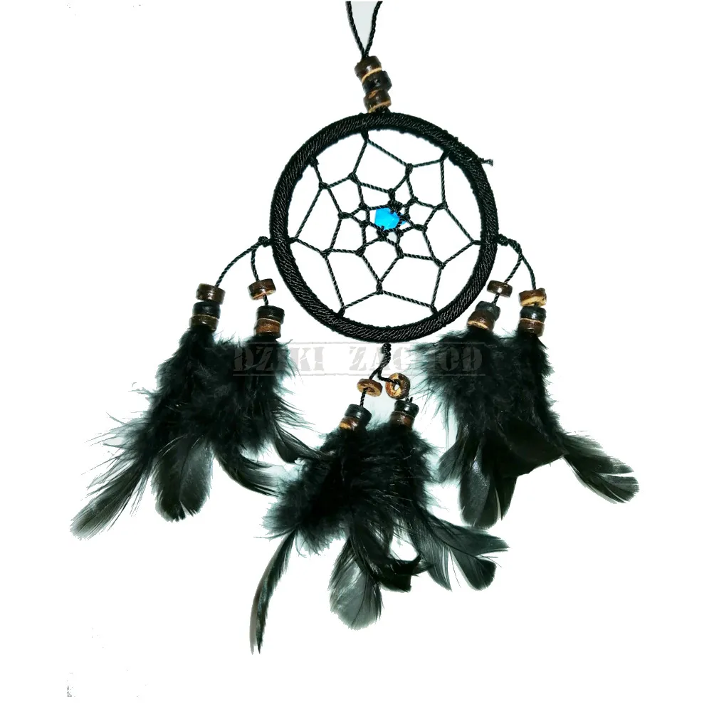 łapacz snów czarny 6 cm