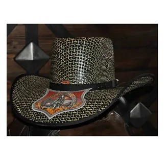 kapelusz kowbojski TOMBSTONE 15X PROBULL IVORY/NEGRO - 3