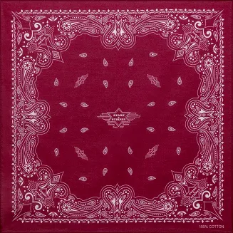 bandana STARS bordowa - 2