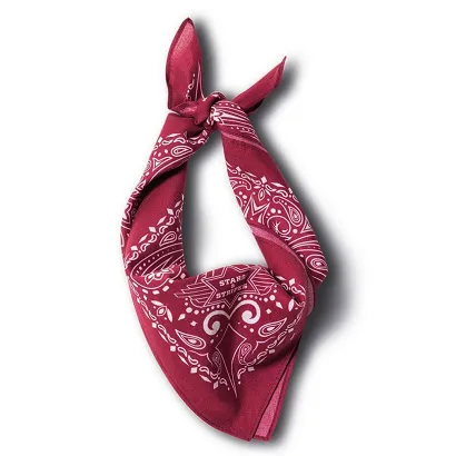 bandana STARS bordowa