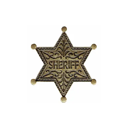 GWIAZDA SZERYFA ZŁOTA