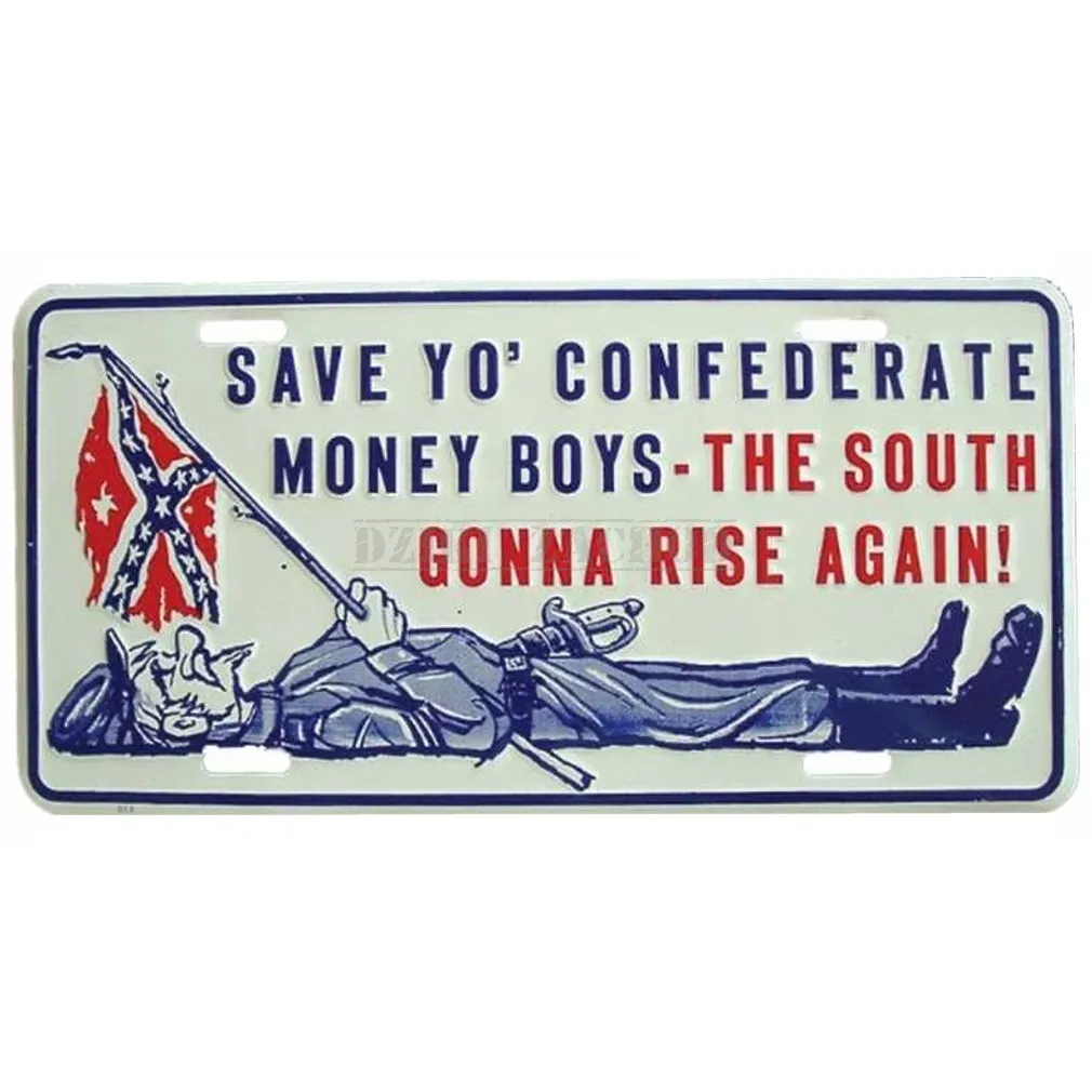 Szyld SAVE YO'CONFEDERATE...