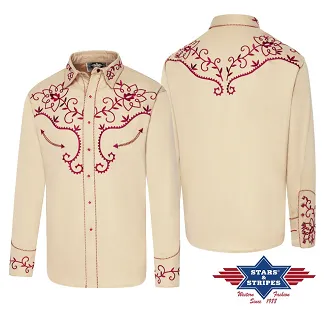 koszula kowbojska CAMDEN - 4