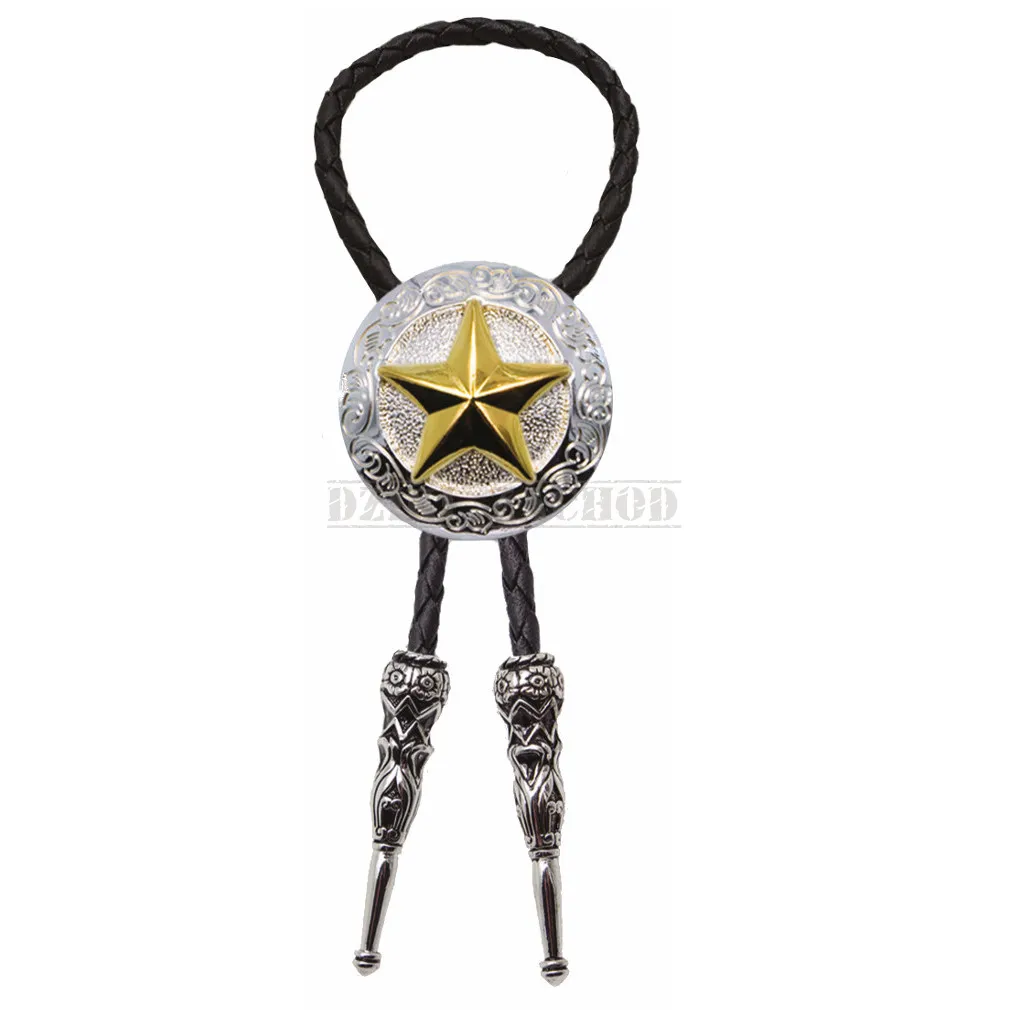 bolo krawat kowbojski ZŁOTA GWIAZDA