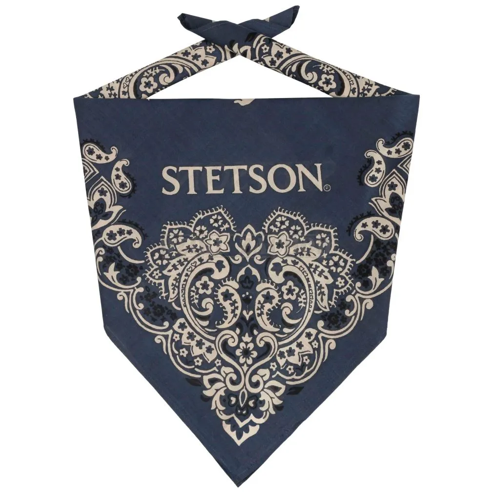 STETSON bandana granatowa