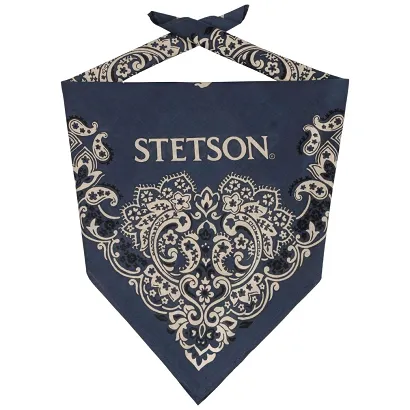 STETSON bandana granatowa