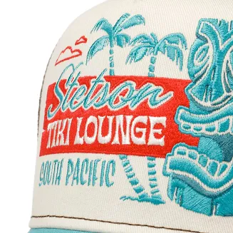 czapka z daszkiem STETSON trucker  TIKI LOUNGE - 2