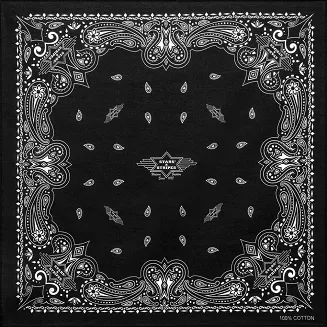 bandana STARS czarna - 2