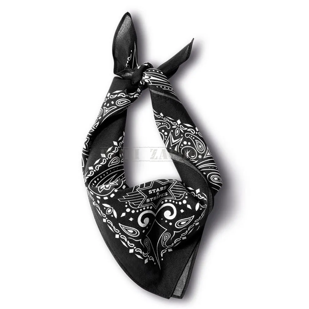 bandana STARS czarna