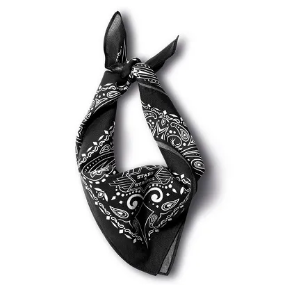 bandana STARS czarna