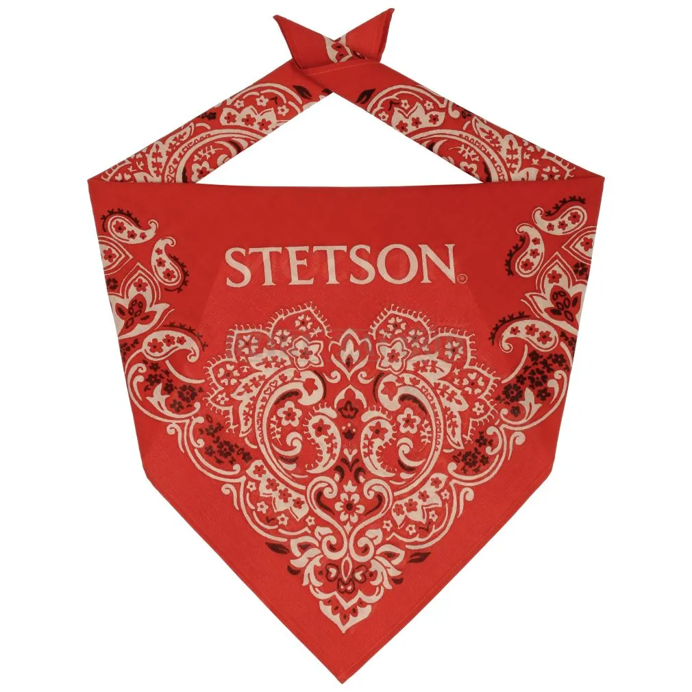 STETSON bandana czerwona