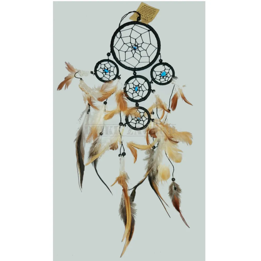 łapacz snów czarny 9 cm