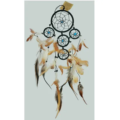 łapacz snów czarny 9 cm