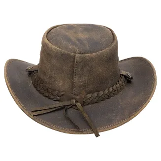 RUGGED EARTH  kapelusz skórzany PATHFINDER Classic - 4