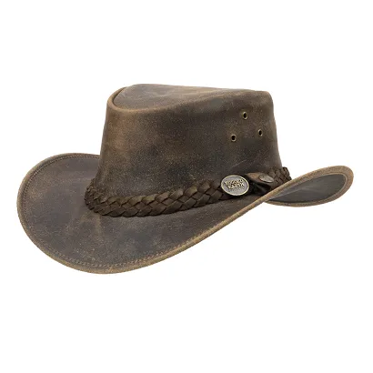 RUGGED EARTH  kapelusz skórzany PATHFINDER Classic