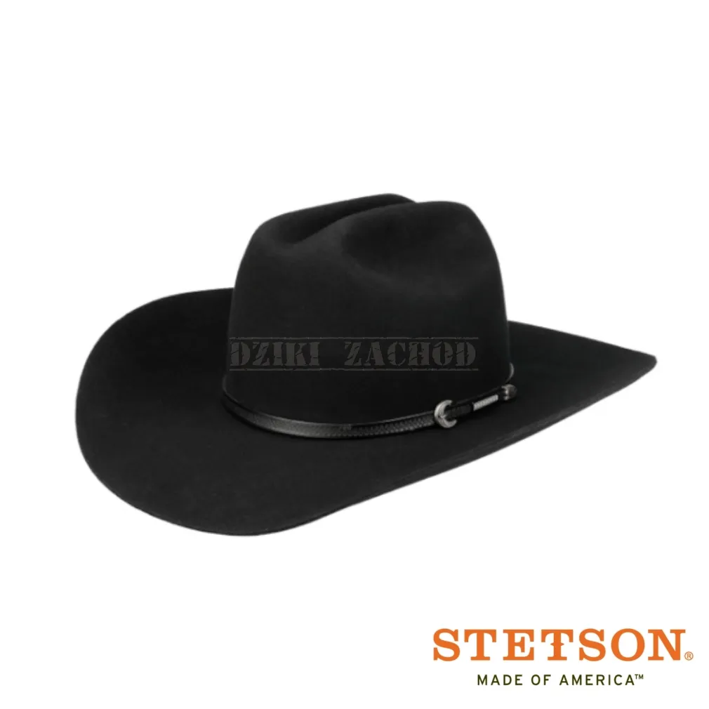 STETSON kapelusz kowbojski 3198124 wełna/kaszmir black