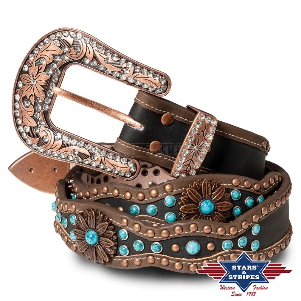 pasek westernowy STONE 9