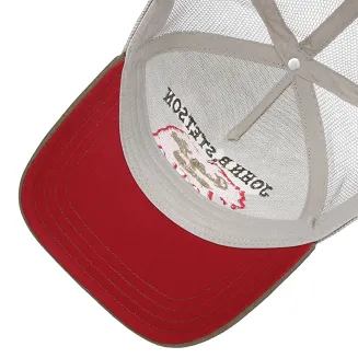 czapka z daszkiem STETSON trucker  AMERICAN HERITAGE sand/khaki - 4