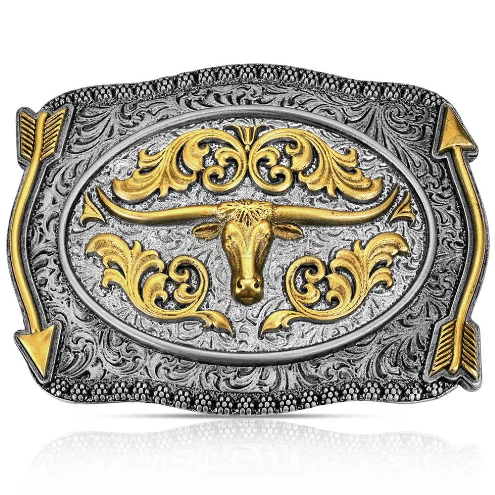 klamra do paska MONTANA WEST LONGHORN