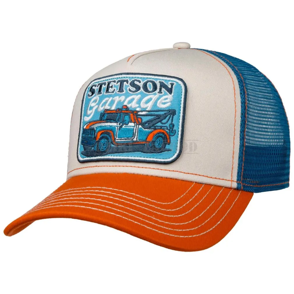 Czapka z daszkiem STETSON trucker GARAGE TOWING SERVICE