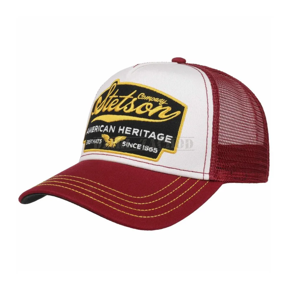 STETSON amerykańska czapka truckerka
