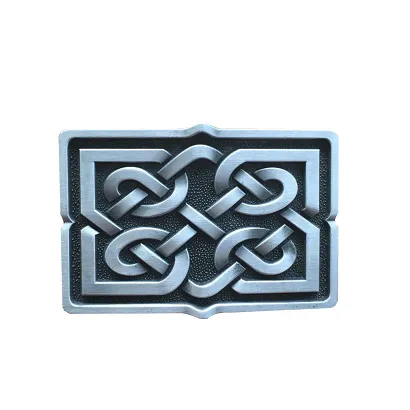 klamra do paska CELTIC srebrna