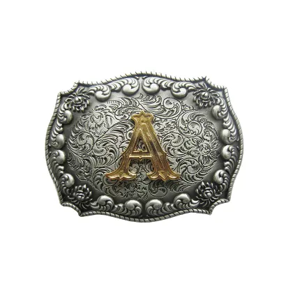 klamra do paska inicjał A