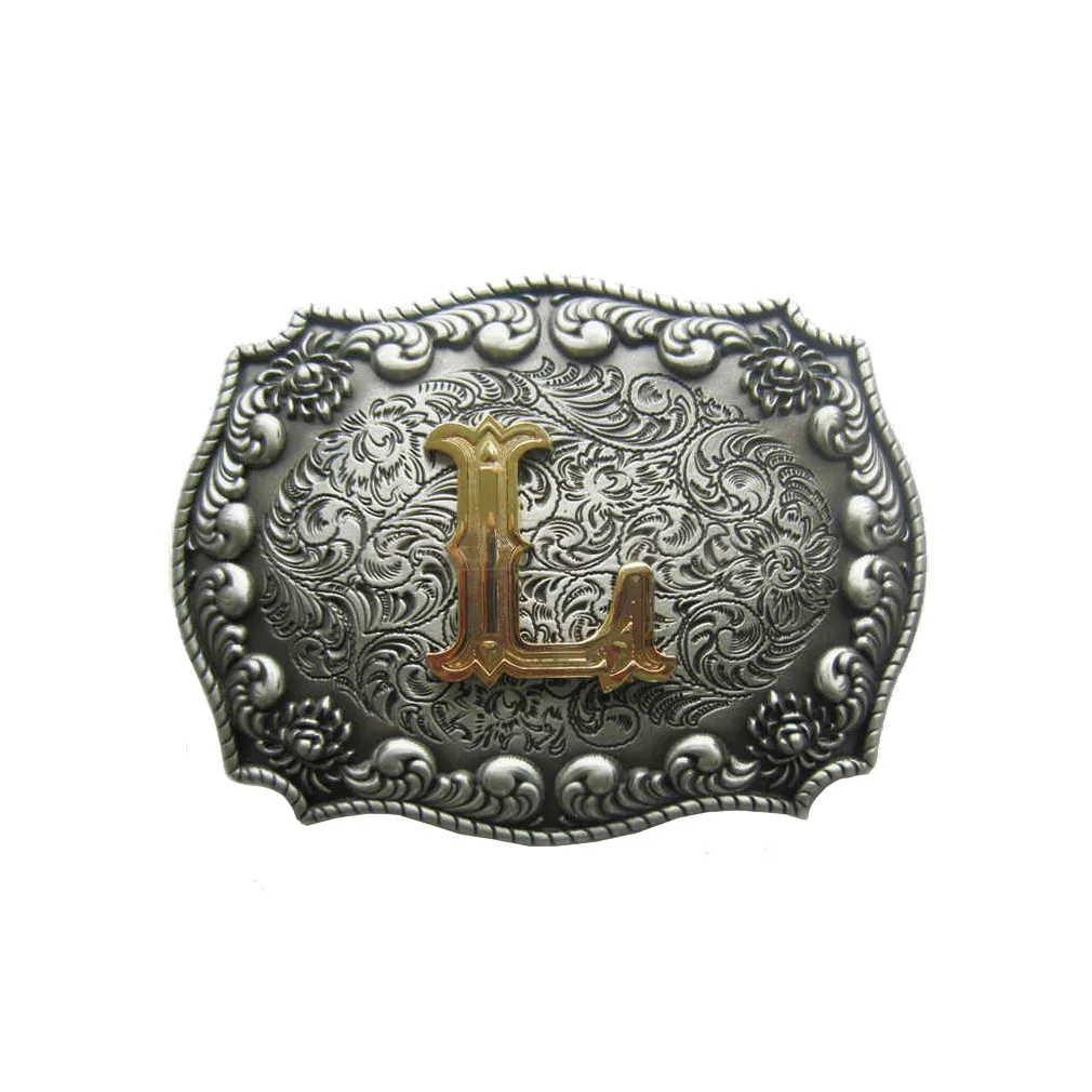 klamra do paska inicjał L