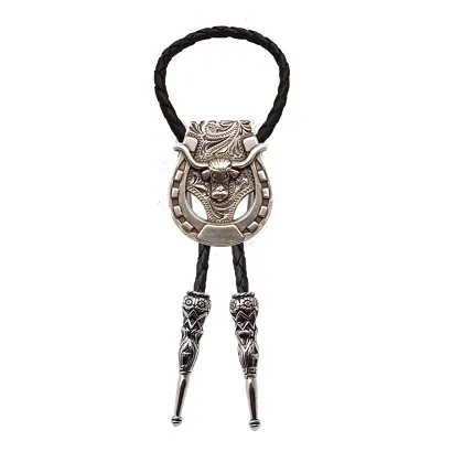 bolo krawat kowbojski PODKOWA-BYK